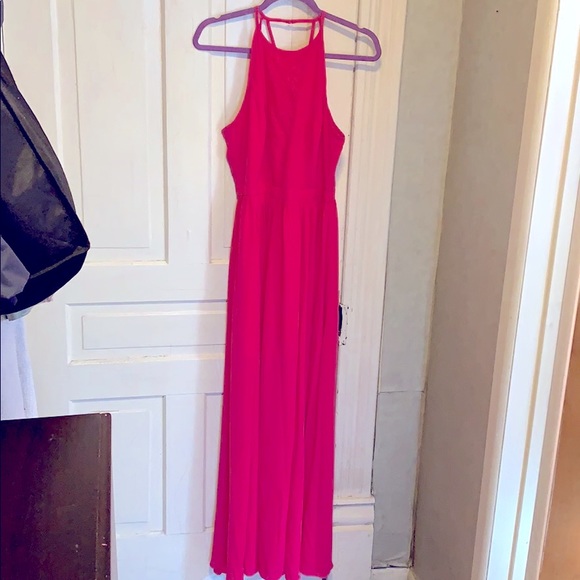 Fuschia Maxi Dress - Picture 1 of 4